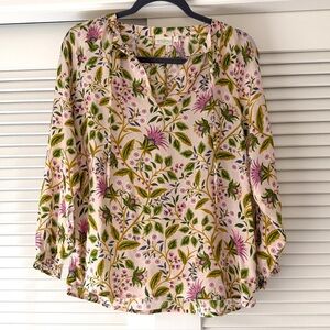 Spartina 449 100% Silk Blouse. Women’s Small